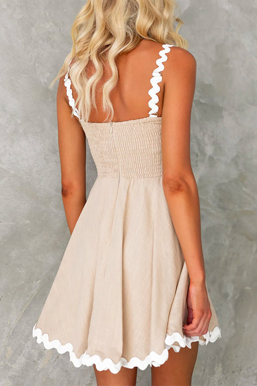 Camilladress Waisted Ric Rac Color Block Cami Sundress