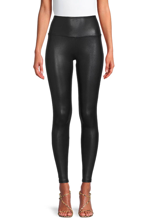 Camilladress High Waist Faux Leather Full-length Leggings
