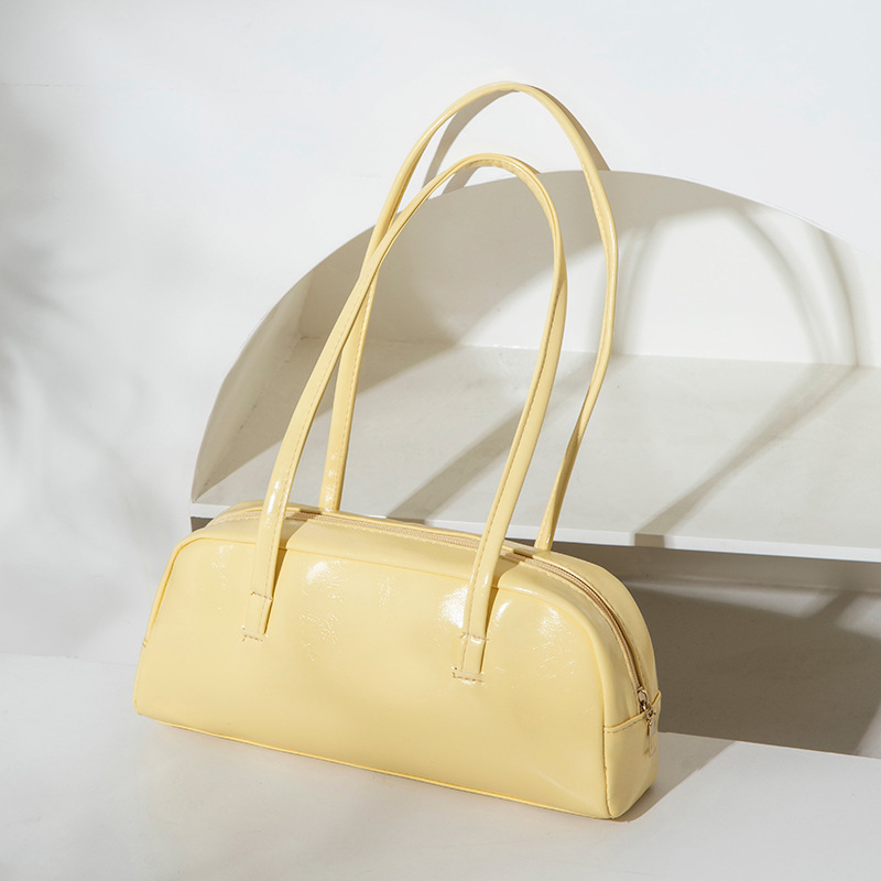 Camilladress Top Handle Faux Leather Shoulder Bag