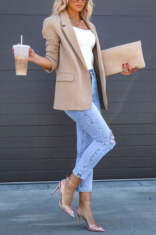 Camilladress High Rise Distressed Ripped Skinny Jeans