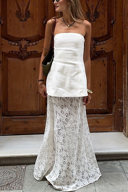 Camilladress Chicest Strapless Tube Solid Top