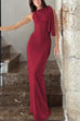 Camilladress Elegant Sleeveless Tie Shoulder Bodycon Maxi Dress