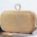 Camilladress Sparkly Rhinestones Ring Clasp Evening Handbag