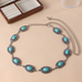 Camilladress Turquoise Decorative Adjustable Metal Chain Belt