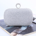 Camilladress Sparkly Rhinestones Ring Clasp Evening Handbag