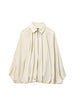 Camilladress Lapel Batwing Sleeves Zip Up Bomber Jacket