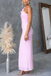 Camilladress Frill One Shoulder Cut Out Bodycon Maxi Dress