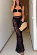 Camilladress Floral Lace Hollow Out Maxi Skirt
