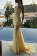 Camilladress Strapless Tube Flare Mesh Maxi Party Dress