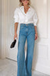 Camilladress Lapel Long Sleeves Button Up Blouse Shirt