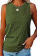 Camilladress Solid Crewneck Sleeveless Loose Top