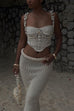 Camilladress Side Slit Knit Bodycon Maxi Skirt