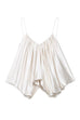 Camilladress Spaghetti Strap Draped Satin Top