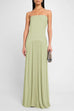 Camilladress Strapless Tube Patchwork Pleated Maxi Dress