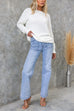 Camilladress Crewneck Drop Shoulder Solid Pullover Sweater
