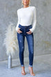 Camilladress Long Sleeves Solid Ribbed Knit Top