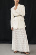 Camilladress Elastic WaistBand Lace Hollow Out Maxi Skirt