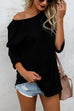 Camilladress Long Sleeve Curve Hem Casual T-shirt